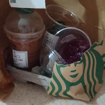Getir Üzerinden Sipariş Edilen Starbucks
