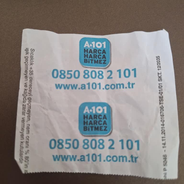 A101 Market Ürün Adet Alım Şikayeti