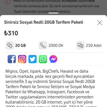 Vodafone İşine Gelene İndirim.