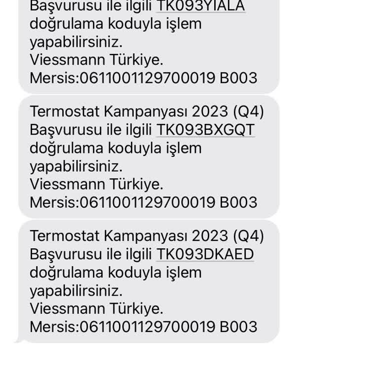 Viessmann Oda Termostatı Taahhütlerini Yerine Getirmemeleri