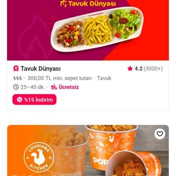 Tavuk Dünyası Hiç Memnun Kalmadım