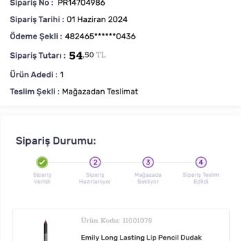 Gratis Hesabımdan 2ürün Ücreti Çekildi 1adet Aldım