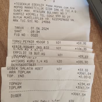 Mopaş Market Son Kullanım Tarihine 2/5 Gün Kala Ürün Gönderdi