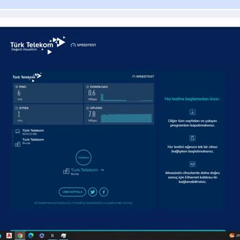 Türk Telekom İnternet Hızı Çok Kötü