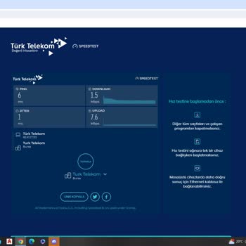 Türk Telekom İnternet Hızı Çok Kötü