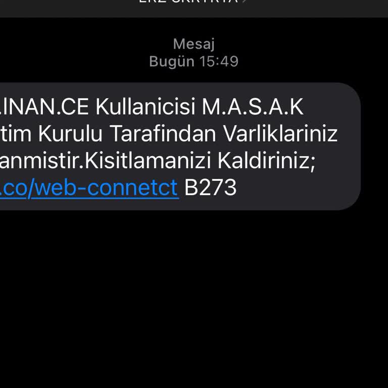 Binance M. A. S. A. K. Varlık Kısıtlanmıştır
