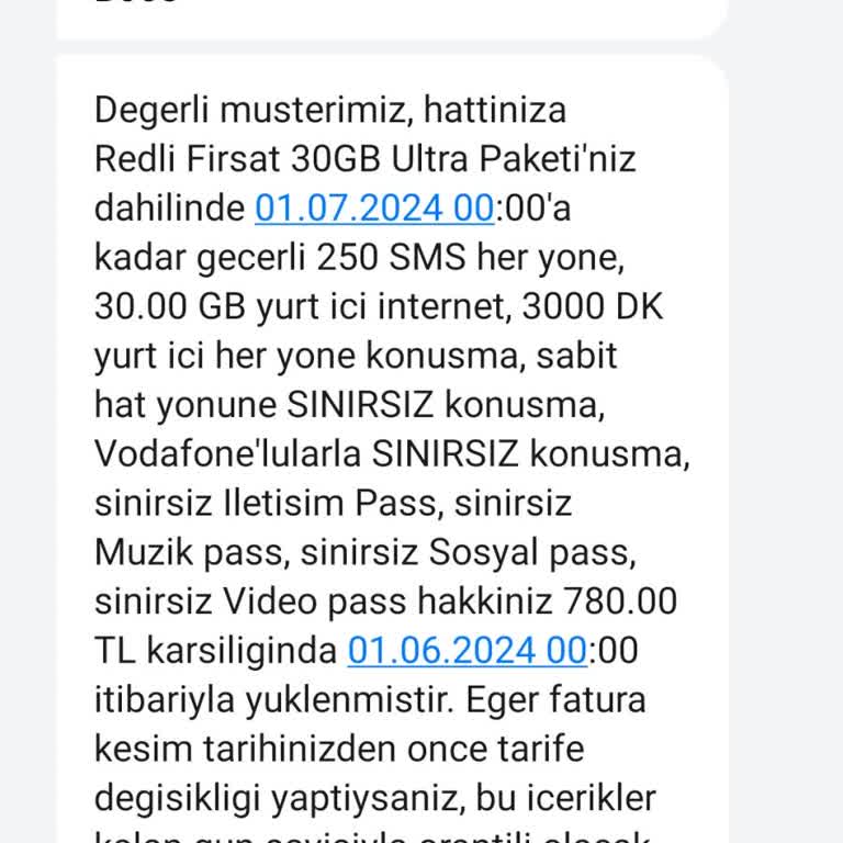 Vodafone Taahhüt Bitimi Fahiş Zam!