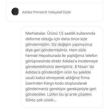 Adidas Ürün Kalitesizliği Ve Satış Sonrası Ürününe Sahip Çıkmaması.