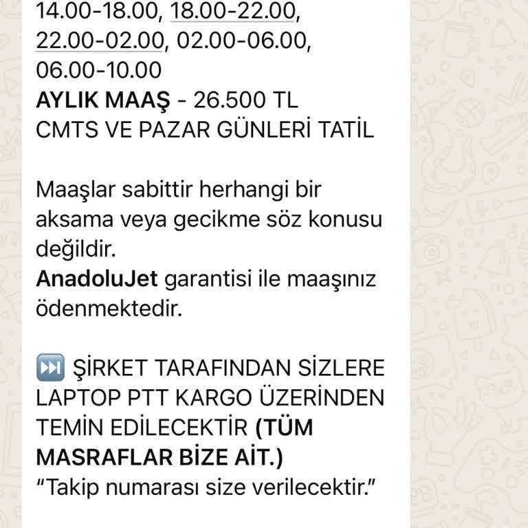 Ajet& Tailwind Home Office İş İlanı Hakkında (Koruma Amaçlı)