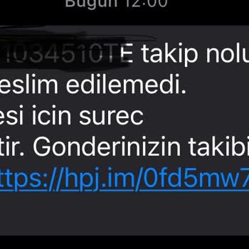 Hepsijet Kuryesi İle Yaşanan Sorunlu Teslimat Süreci