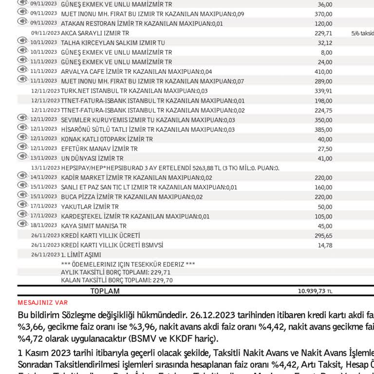 İş Bankası Kredi Kartı Aidat İptali