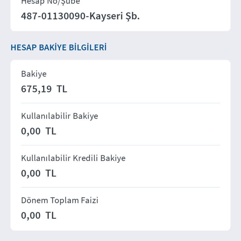 Halkbank Hesap Da Kullanılamayan Bakiye