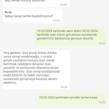 Laminta Para İadesi Yapılmıyor