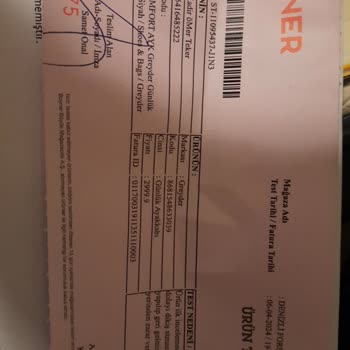 Greyder Ayakkabının İmalatından Kaynaklanan Hatası