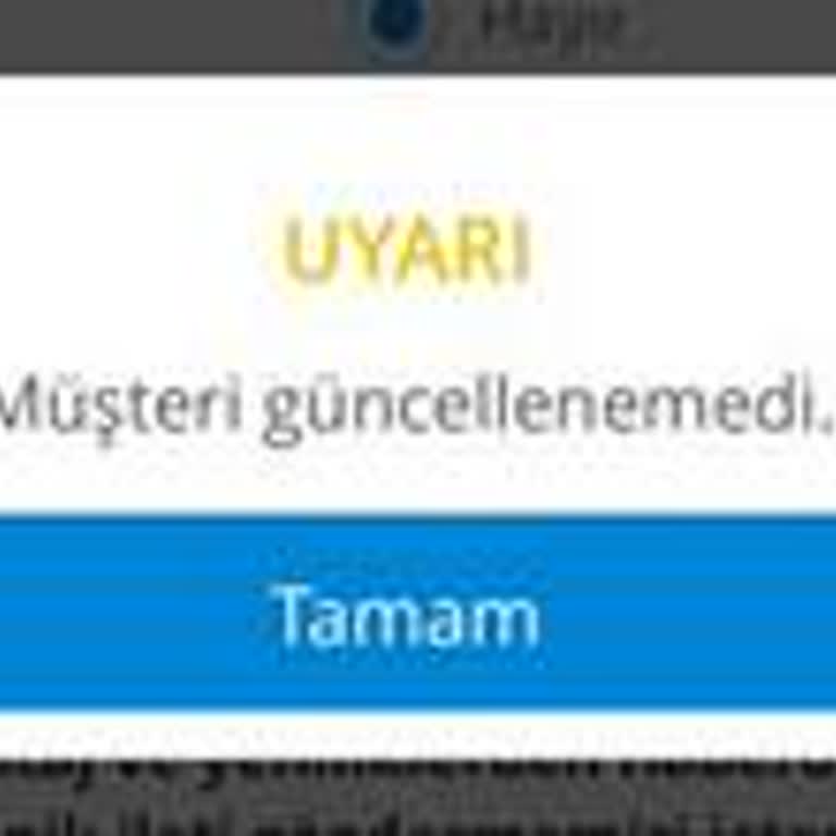Denizbank Müşteri Güncellenemedi Hatası Alıyorum