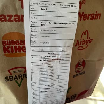 Kipa Derince Popeyes Eksik Ve Yanlış Sipariş