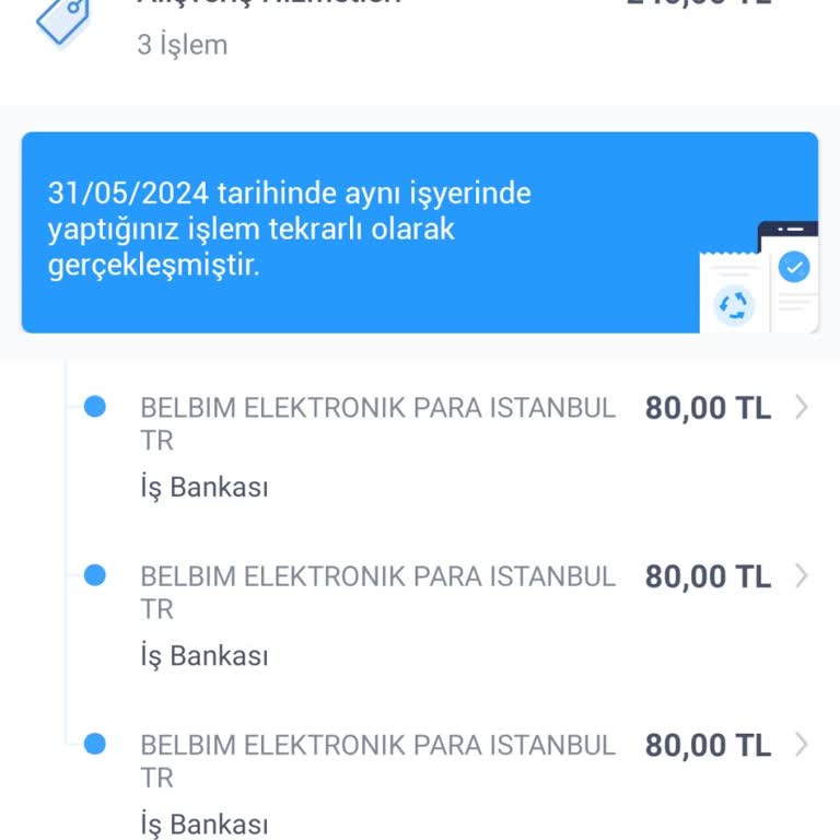 Belbim (İstanbulkart) Bakiye Yükleme Sorunu