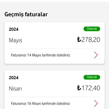 Vodafone Bilgim Dışında Fahiş Zam
