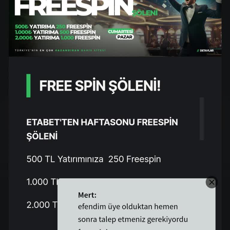 Etabet Bonusumu Eklemediler İlgi Alaka Yok