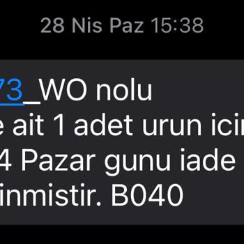 Colin's Para İadesi Yapmıyor