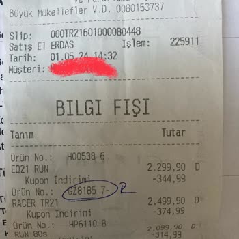 Adidas Kusurlu Ürününü İade Almıyor.