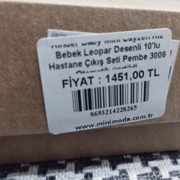 Kayseri Minimoda Mağazası Defolu Ürün