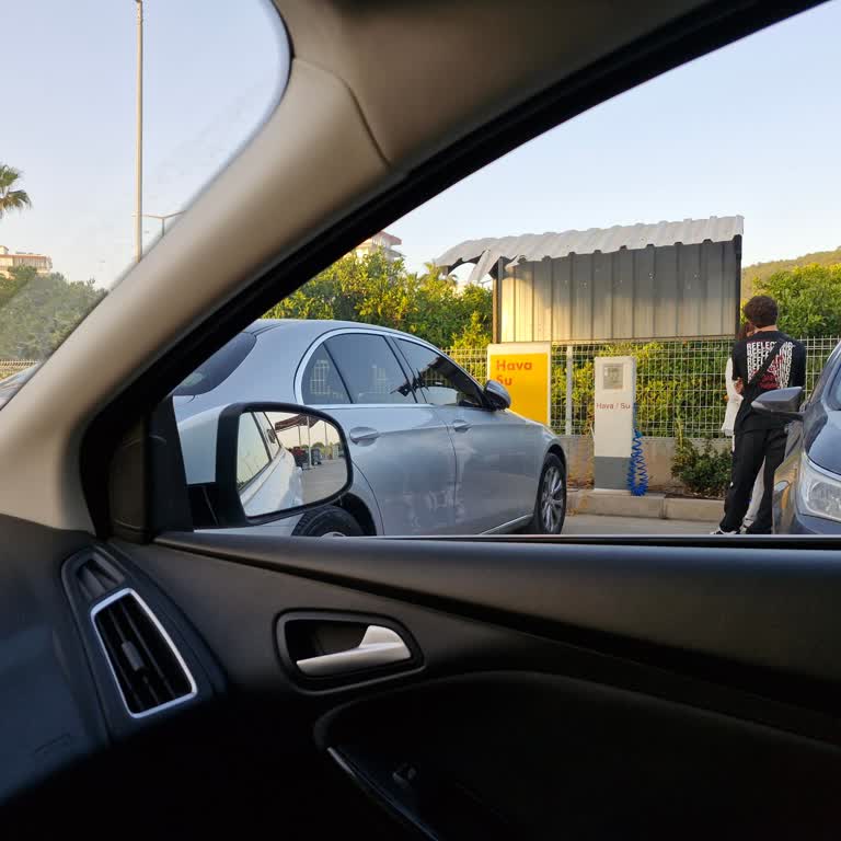 Shell İstasyon Alanında Park Sorunu