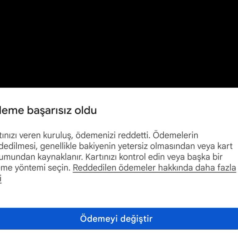 Youtube.com Ödeme Sorunu
