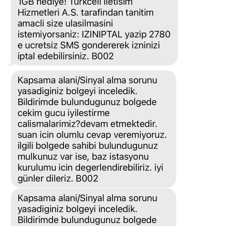 Turkcell Müşterisini Mağdur Ediyor