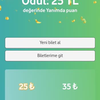 Vodafone Kazı Kazan Kampanyasında Kazanılan İkramiyeler Hesabıma Geçmedi