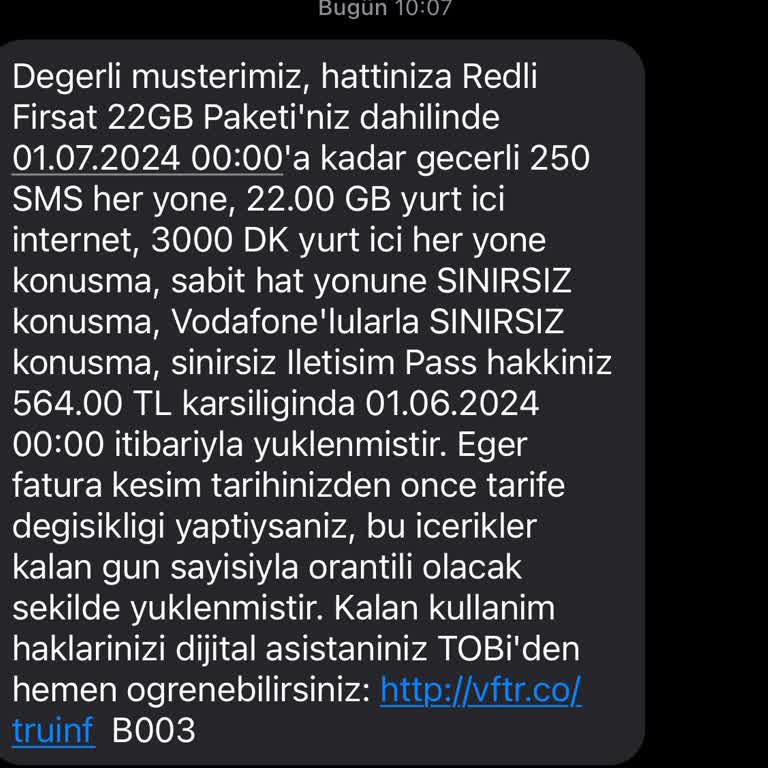 Vodafone Pişmanlıktır İhmalkarlık Var