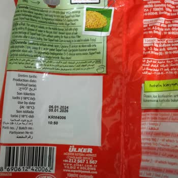 Ülker Superfresh Donmuş Gıda Bozuk Ürün