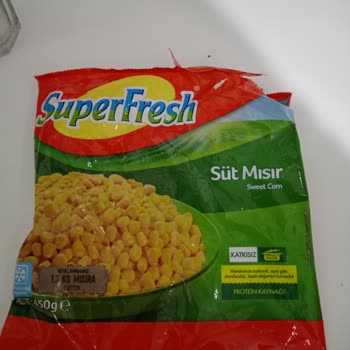 Ülker Superfresh Donmuş Gıda Bozuk Ürün