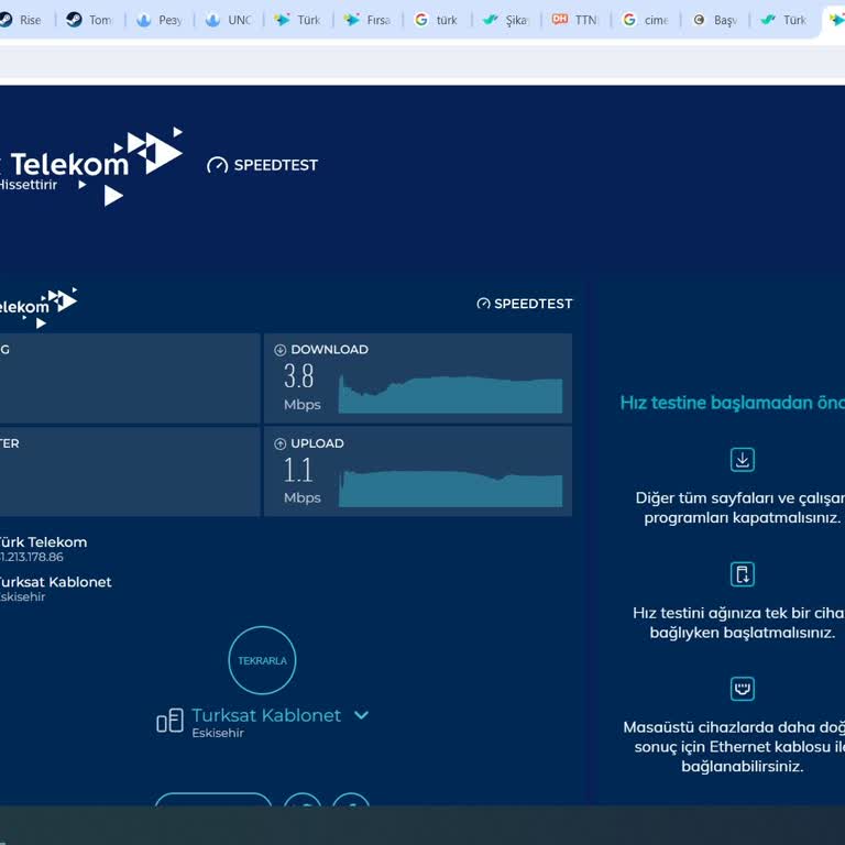 Türk Telekom İnternet Hız Yavaşlığı