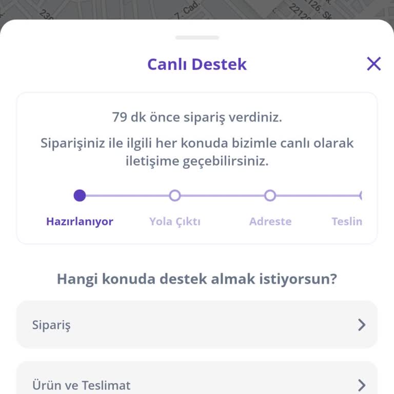 Getir Siparişin Çok Fazla Gecikmesi