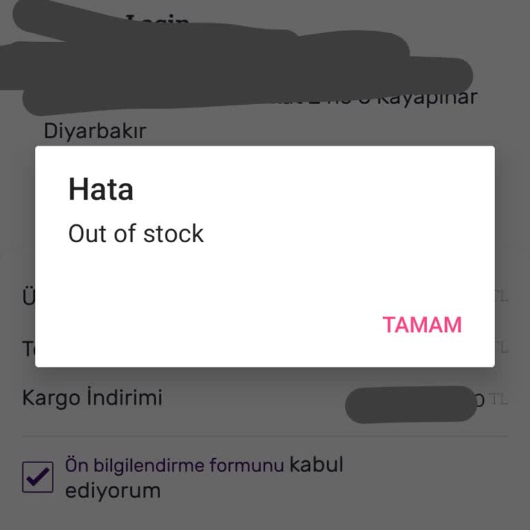 Gratis'te Sepet Onay Sorunu Ve Müşteri Hizmetleri Cevapsızlığı