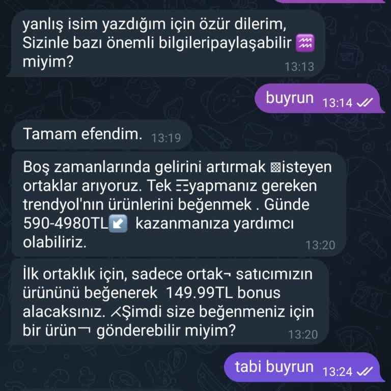 Trendyol Üzerinden Alınan Görevlerde Mağduriyet Yaşıyorum
