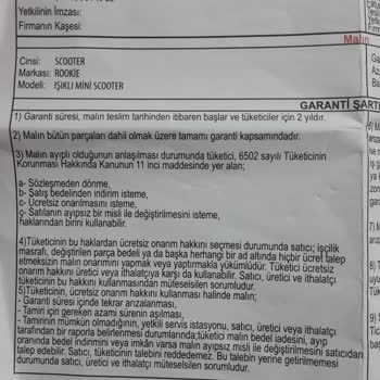 Rookie Bisiklet & Scooter Mini Scooter Kırıldı