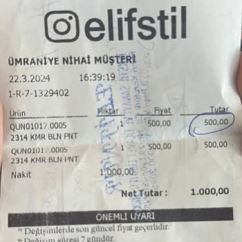 Elifstil Para İadesi Yapmıyor / Tüketici Hakları'na Saygısızlık