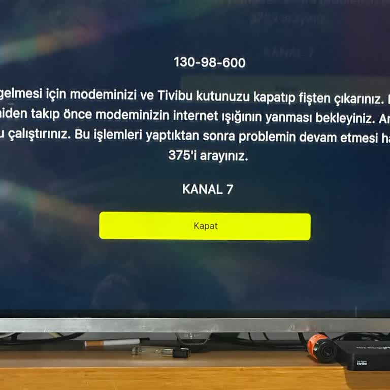 Tivibu Hizmet Vermiyor