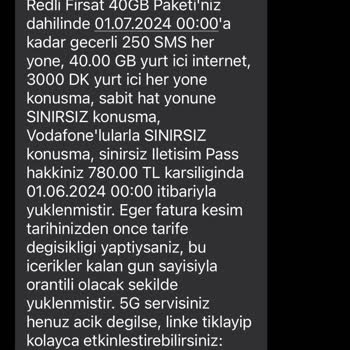 Vodafone Fahiş Fiyatlı Fatura Ücret Arttırımı