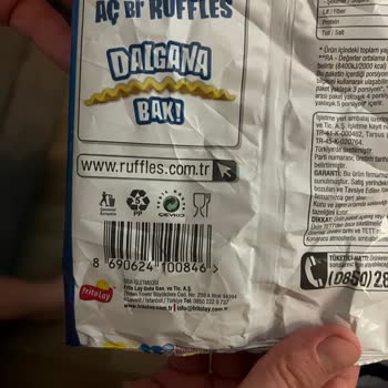 Ruffles Cipsi Maç Keyfini Hayal Kırıklığına Dönüştürdü
