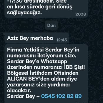 İBB - İstanbul Büyükşehir Belediyesi Yalan İş İlanı