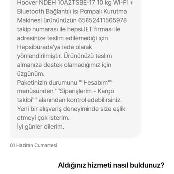 Hepsiburada Ve Hepsijet Kargo Dan Şikayetçiyim