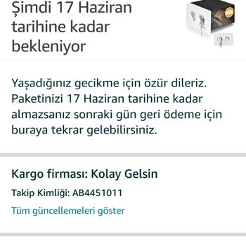 Amazon Siparişimin Teslimatı Gecikti Ve Müşteri Hizmetlerinden Yanıt Alamadım