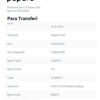 Smmfruit Smm Fruit Tokatı! Para'yı Yatırınca Hesap Banlandı!