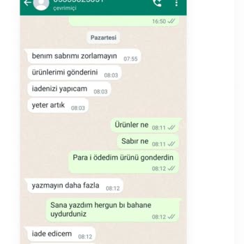 Aren Baby Kids Yanlış Ürün Gönderimi Ve Müşteri Memnuniyetsizliği