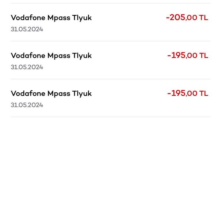 Vodafone.com.tr İşlem Gerçekleştirmemesine Rağmen Para Alıyor