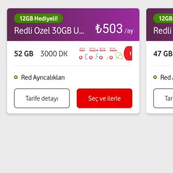 Vodafone Acil Dönüş Yapılsın