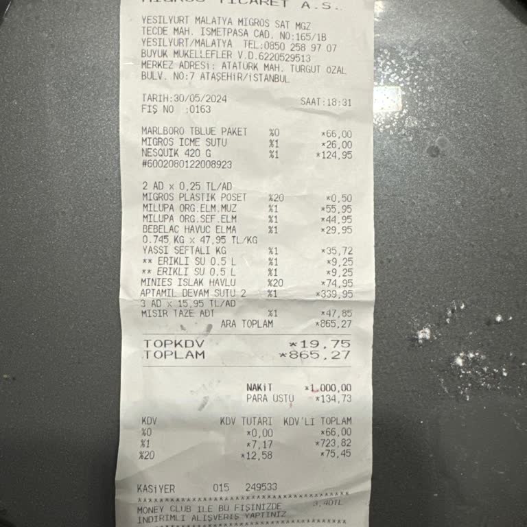 Migros Şartnamesinde Olmamasına Rağmen İade Almıyor